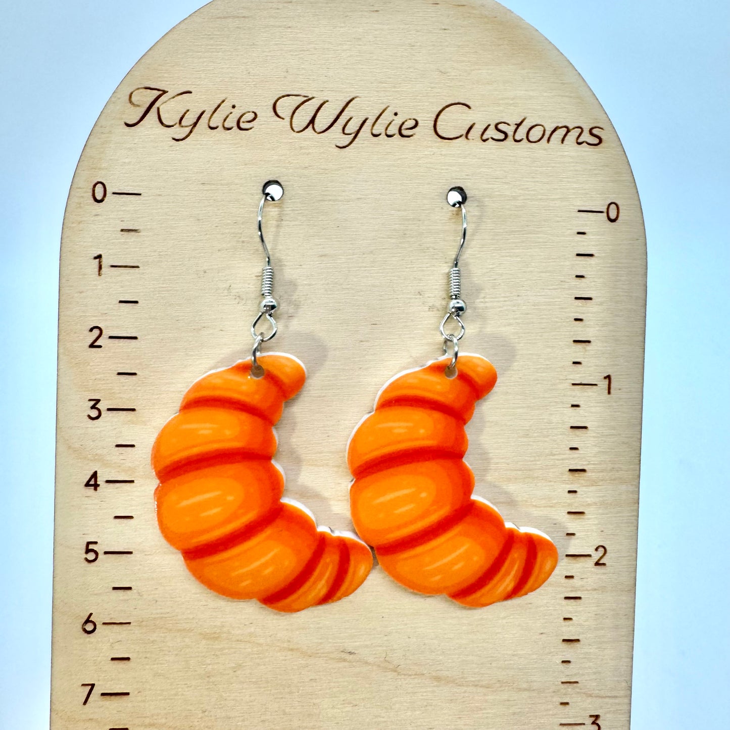 Croissant Roll Earrings
