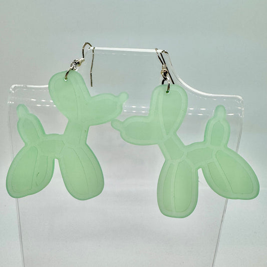 Balloon Dog Earrings