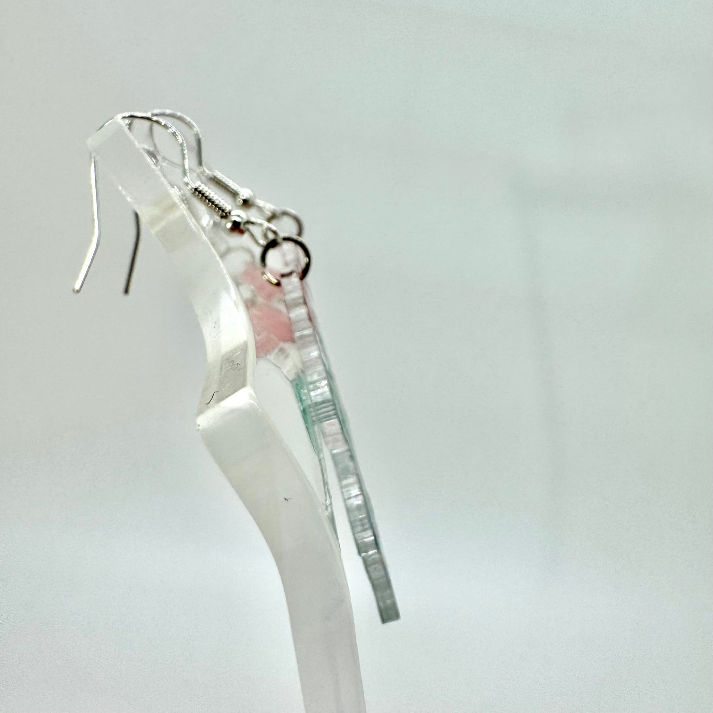 Christmas Dinosaur Earrings