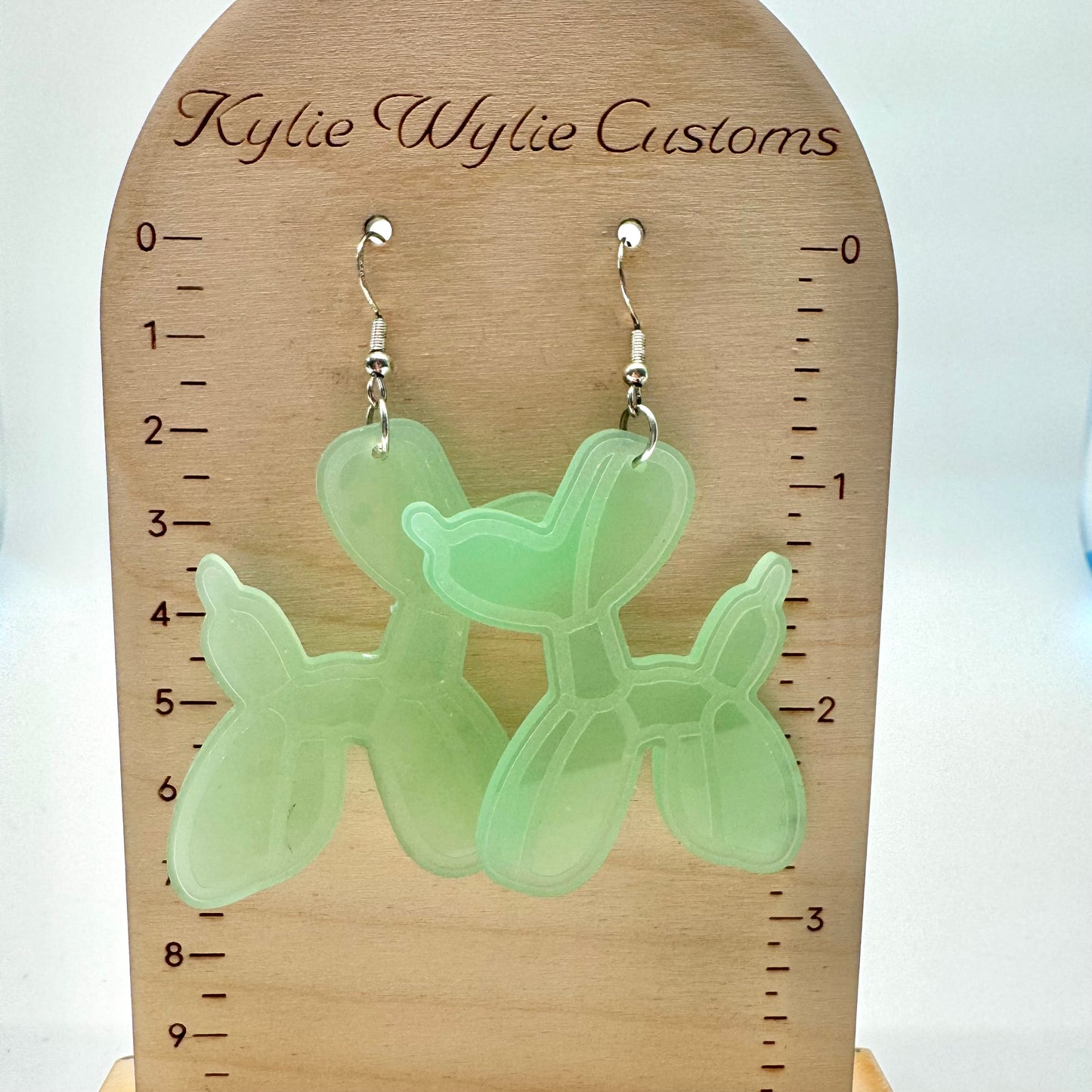 Balloon Dog Earrings