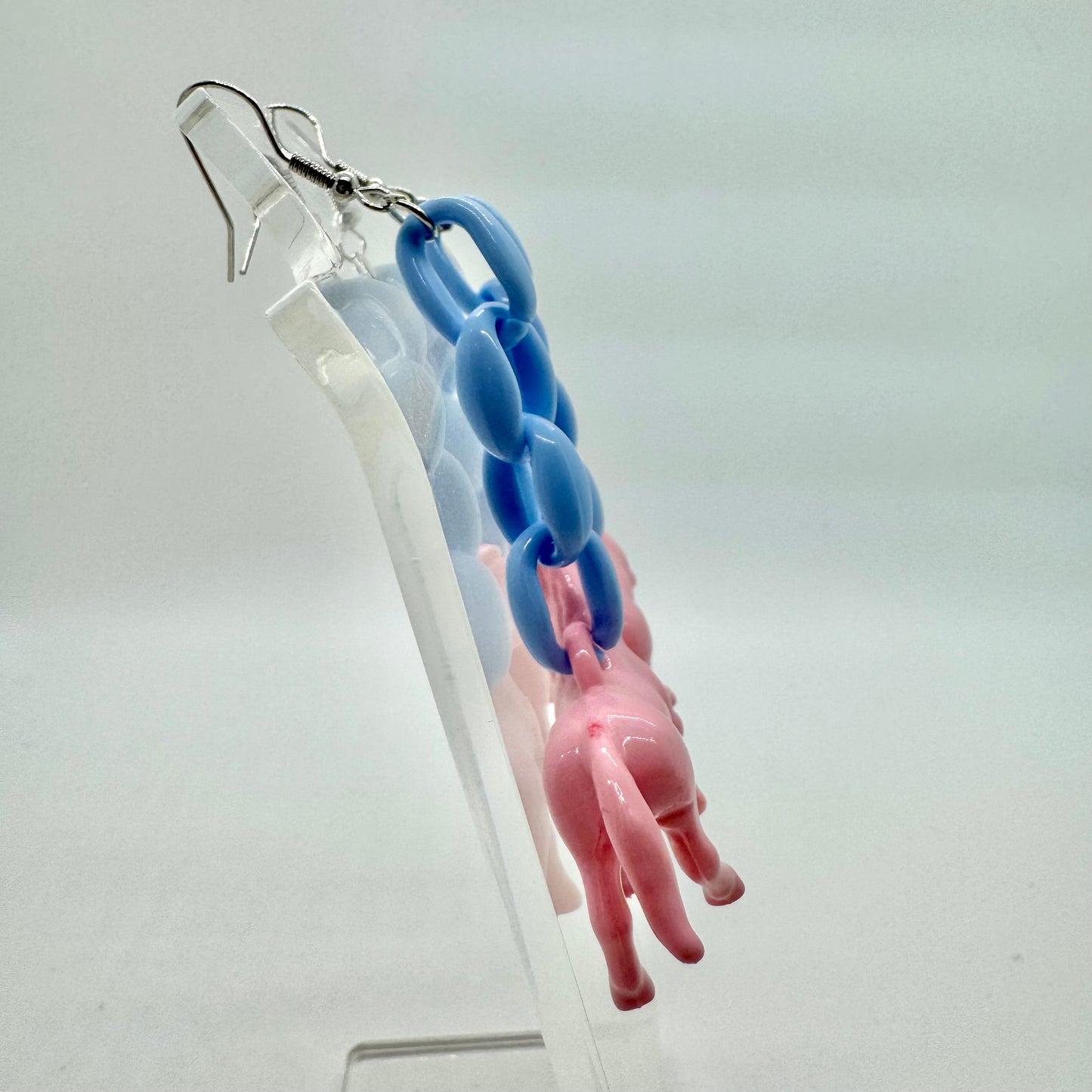 Pink Pony Earrings