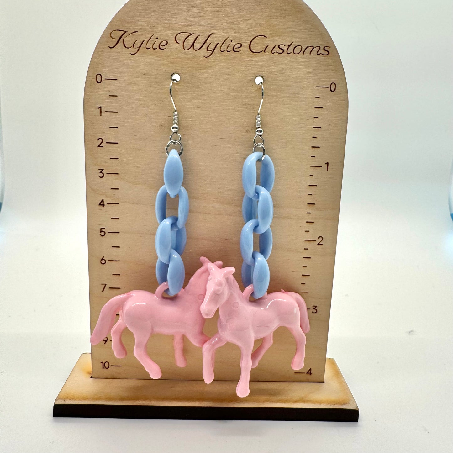 Pink Pony Earrings