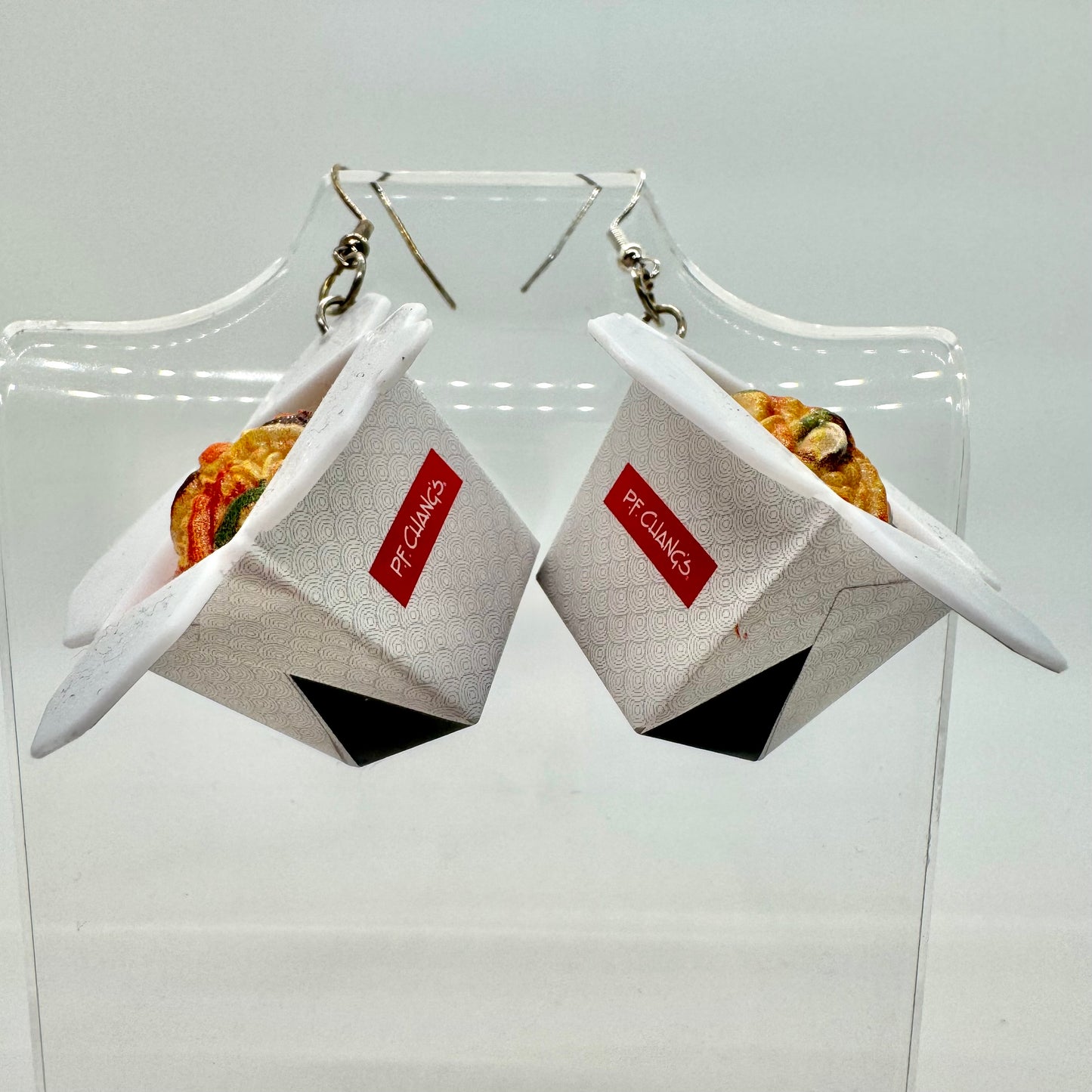 Fried Rice Box Earrings