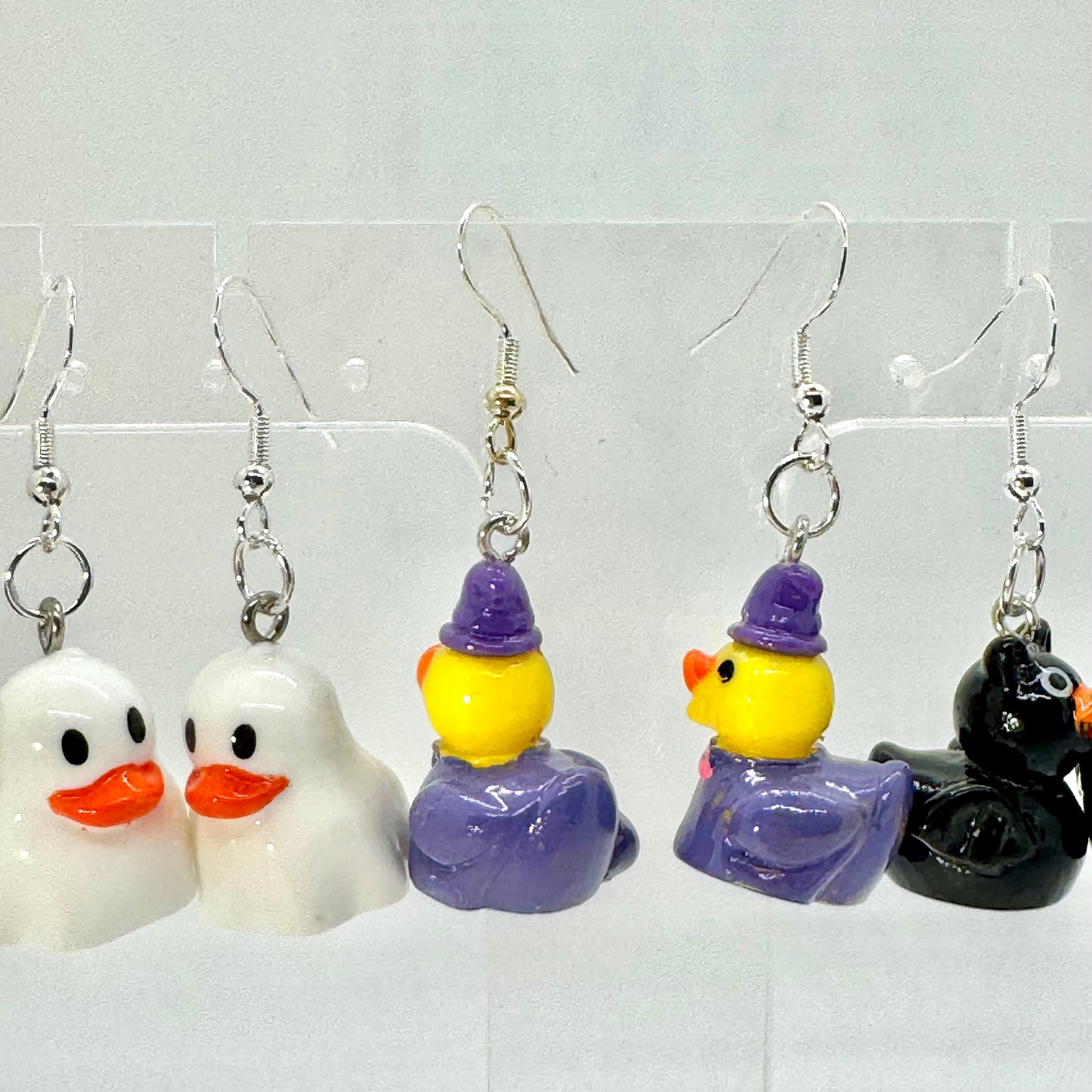 Halloween Rubber Duck Earrings