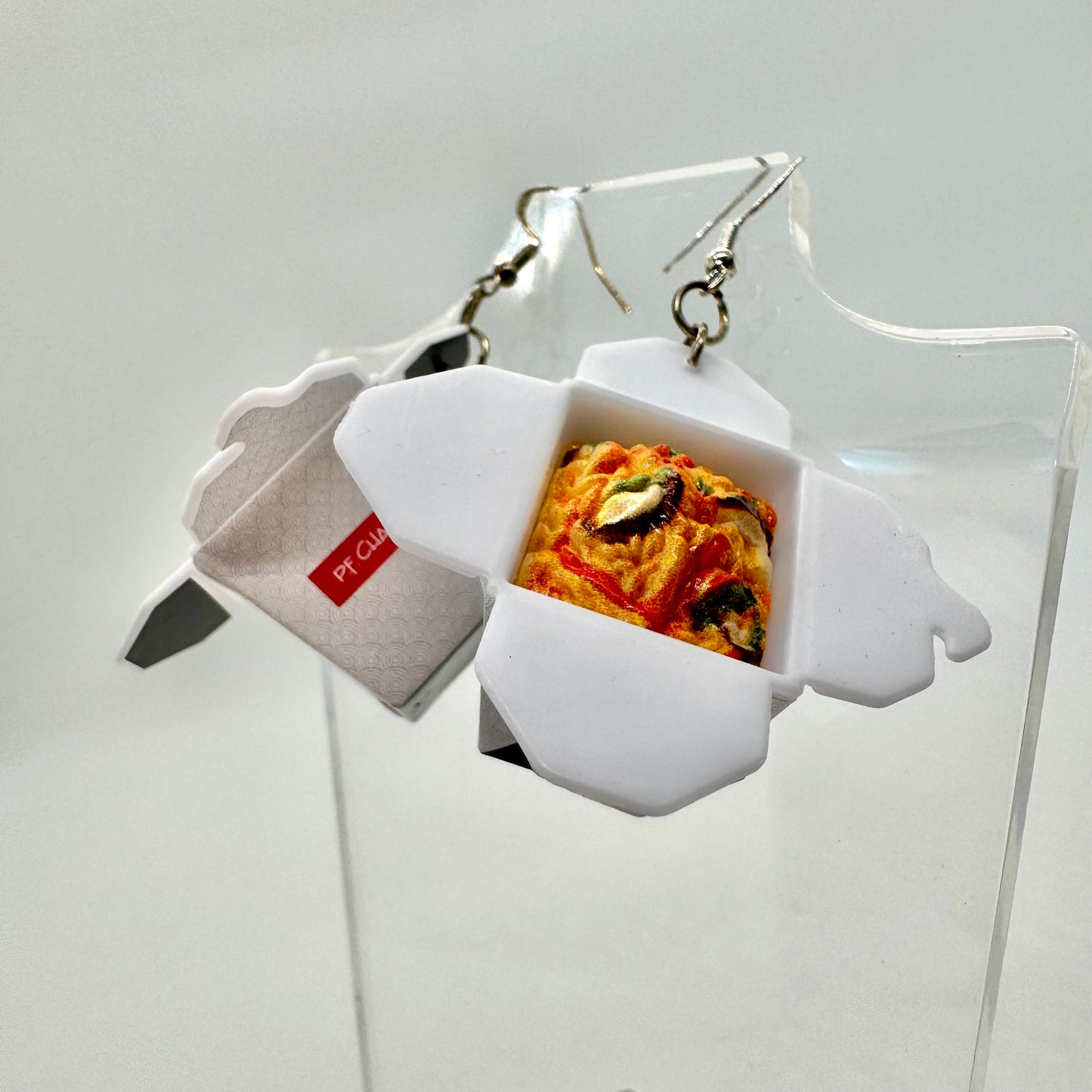 Fried Rice Box Earrings