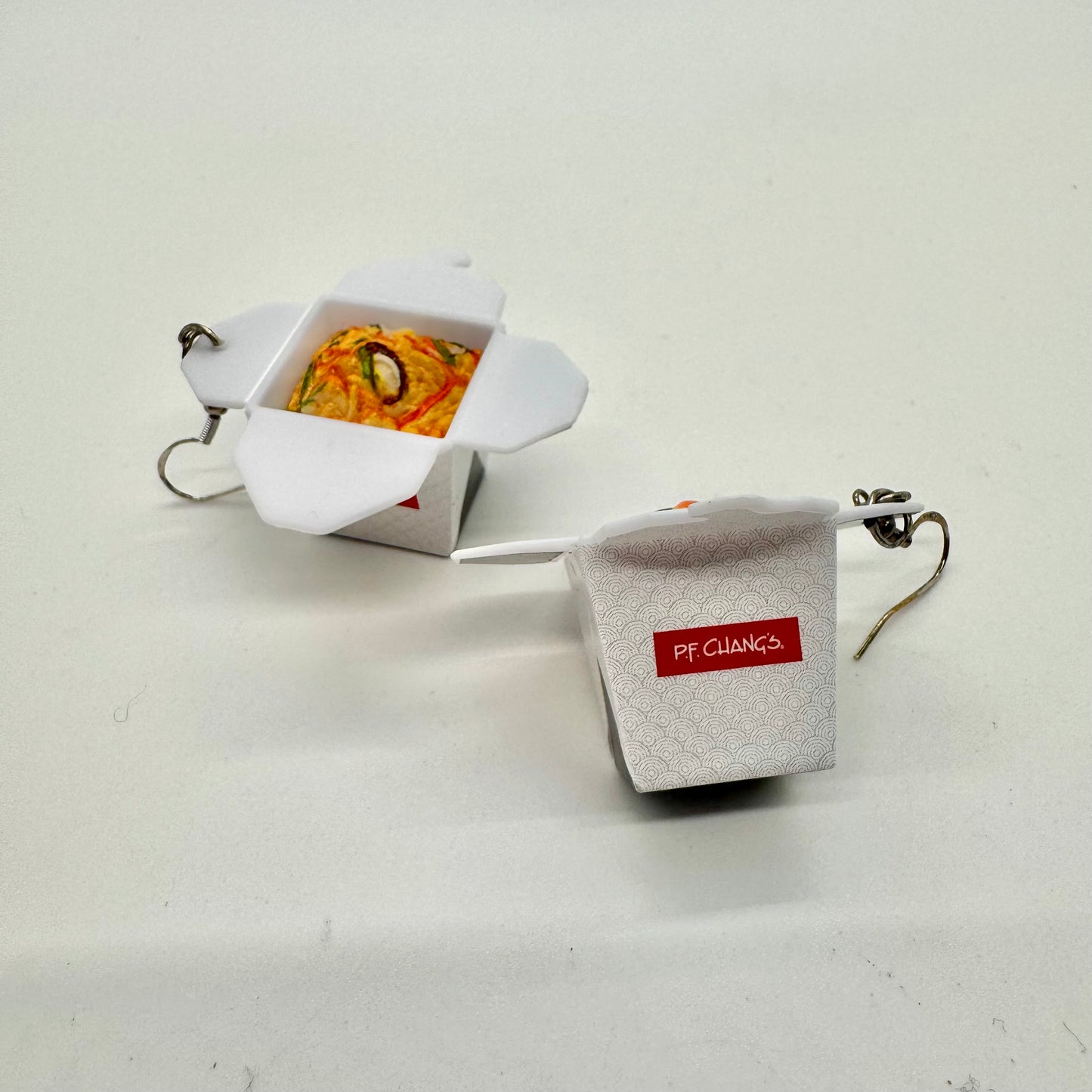Fried Rice Box Earrings