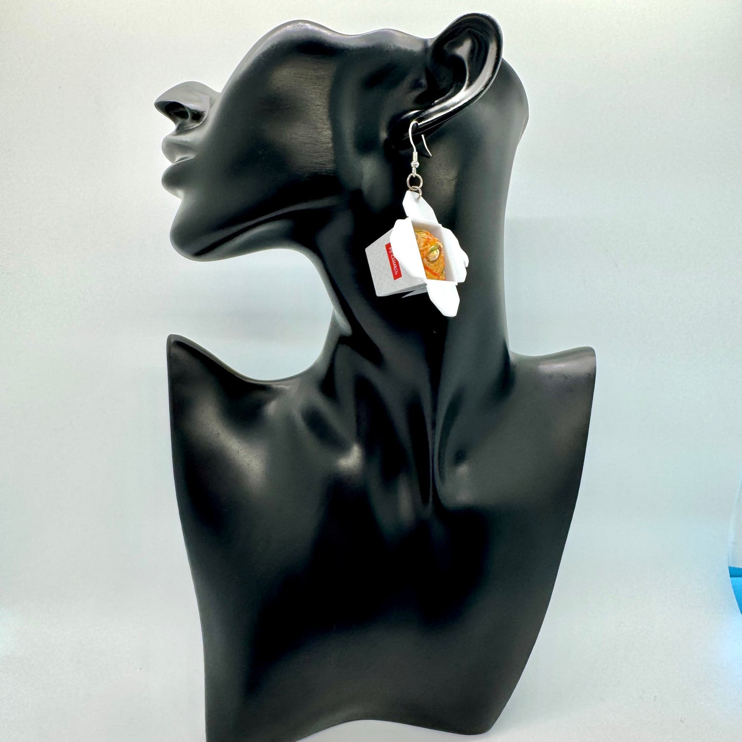 Fried Rice Box Earrings