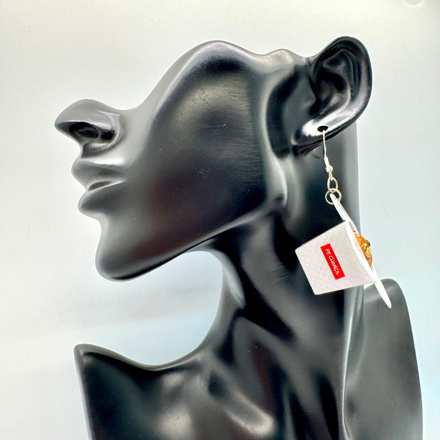 Fried Rice Box Earrings