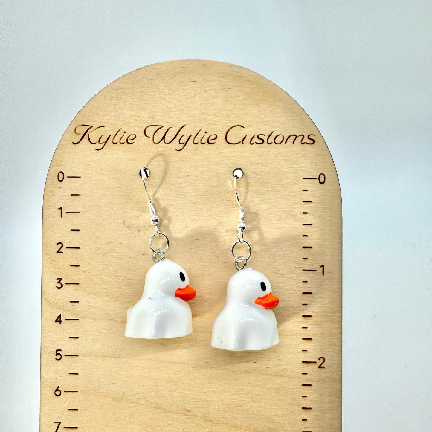 Halloween Rubber Duck Earrings
