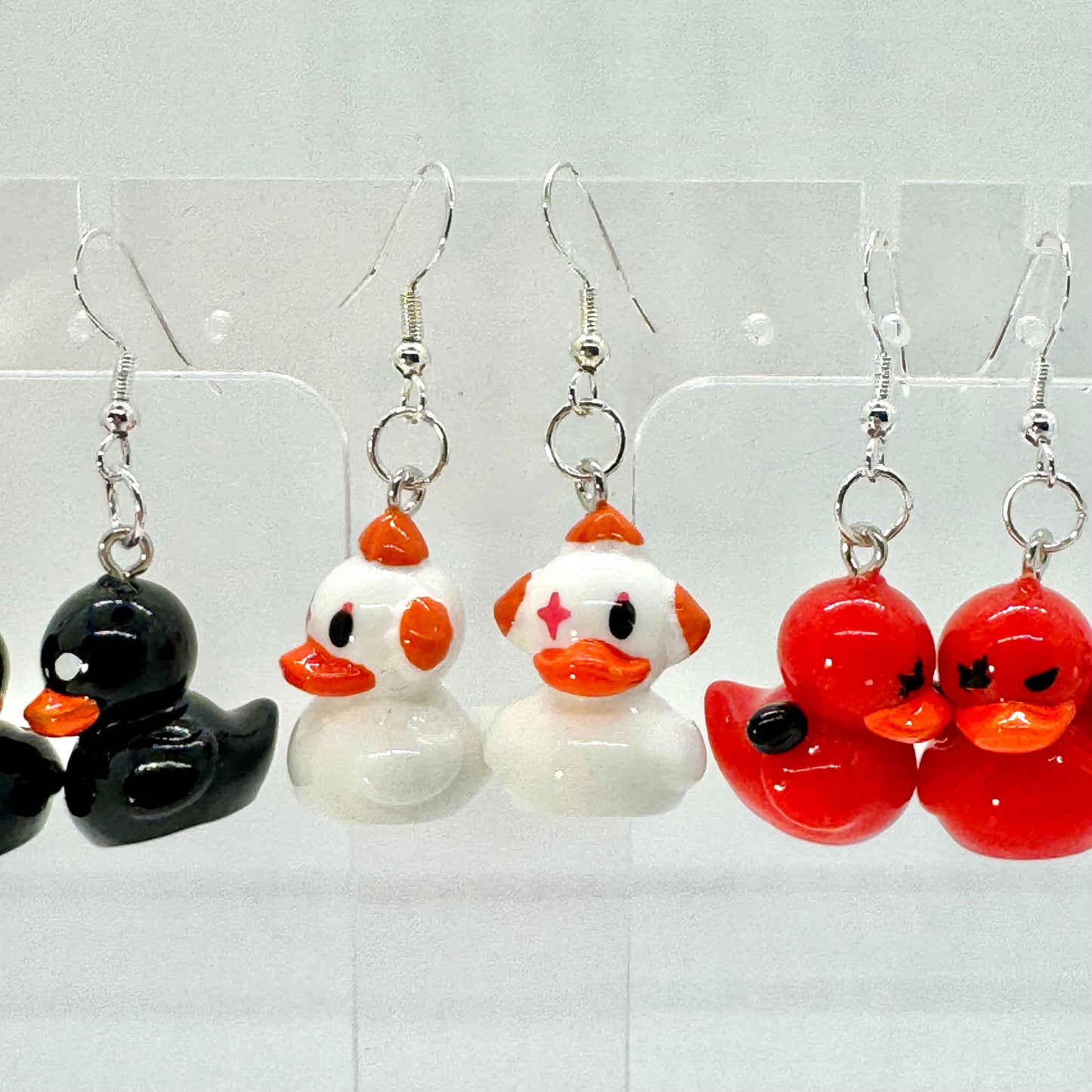 Halloween Rubber Duck Earrings