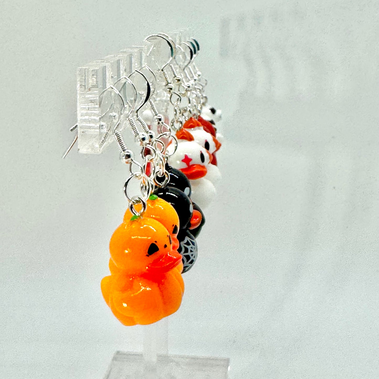 Halloween Rubber Duck Earrings