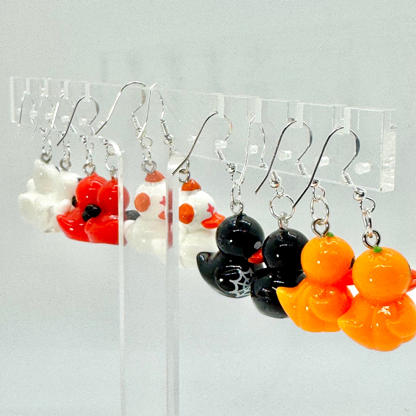 Halloween Rubber Duck Earrings