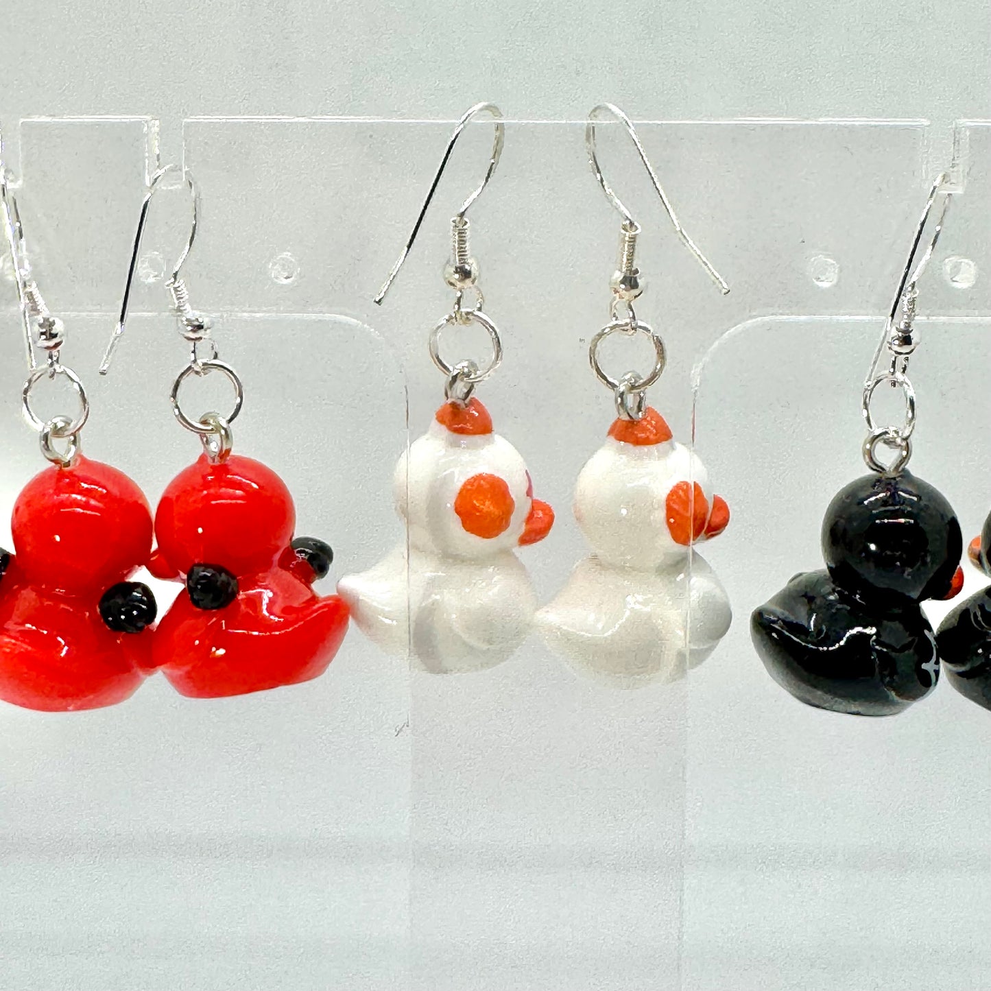 Halloween Rubber Duck Earrings