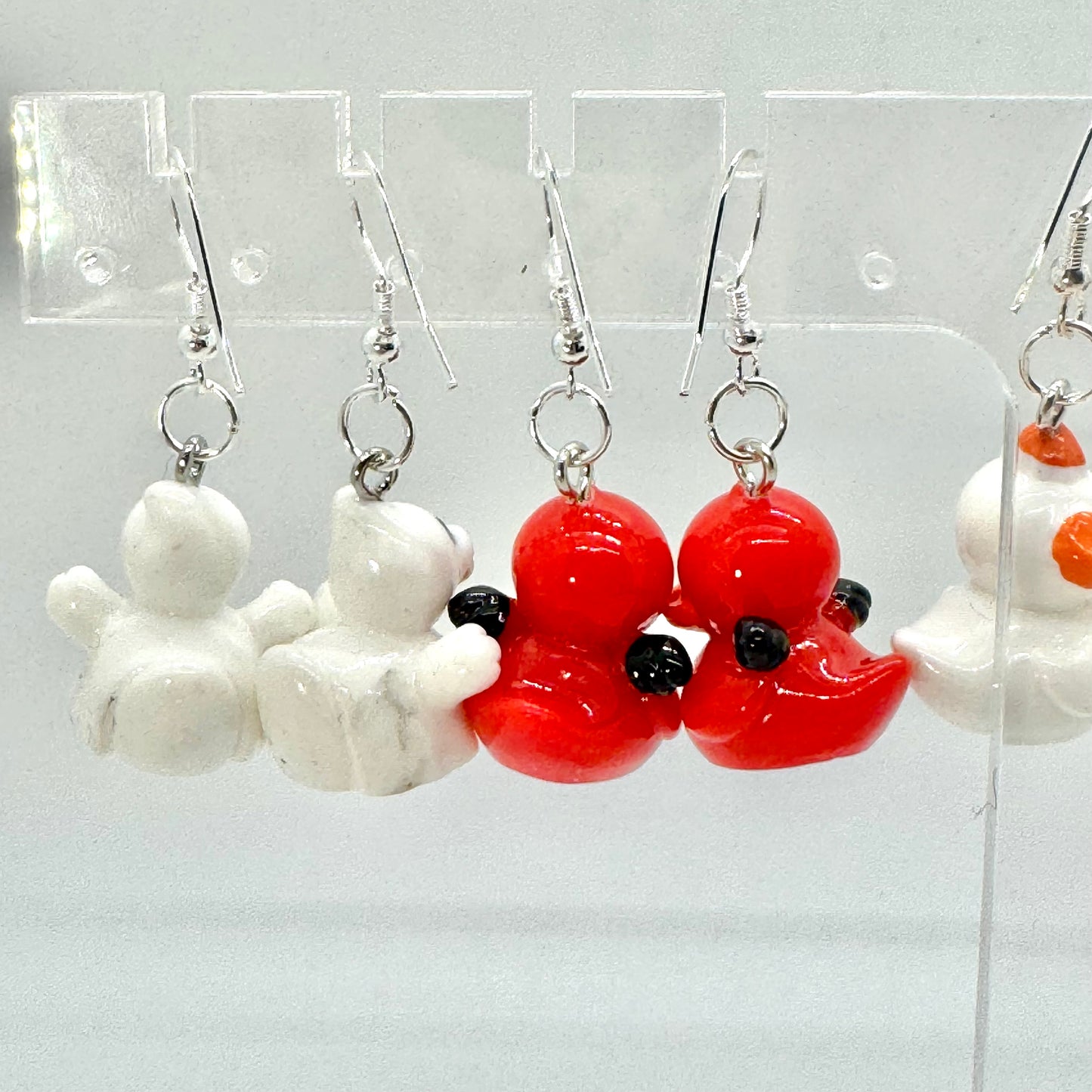 Halloween Rubber Duck Earrings