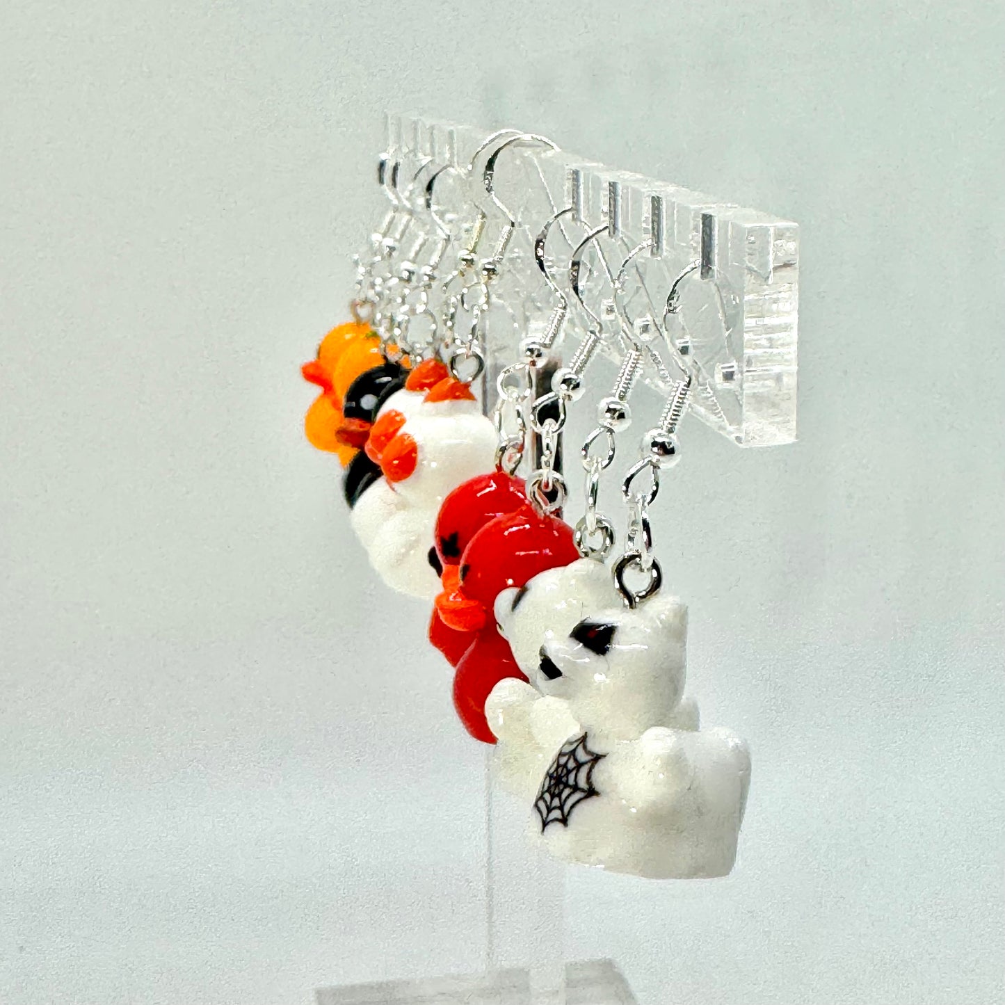 Halloween Rubber Duck Earrings