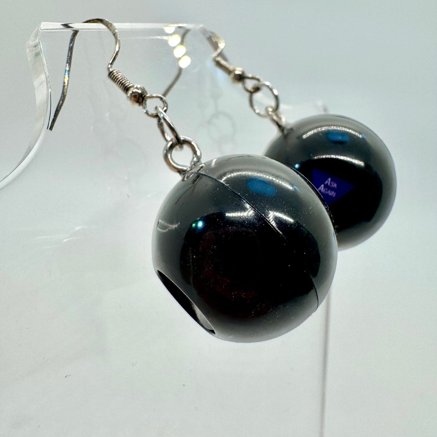 Magic 8 Ball Earrings