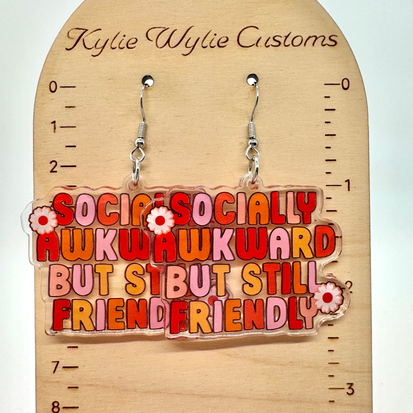 Socially Awkward Earrings