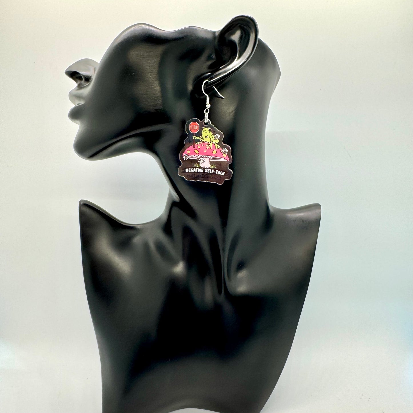 Positive Frog Earrings