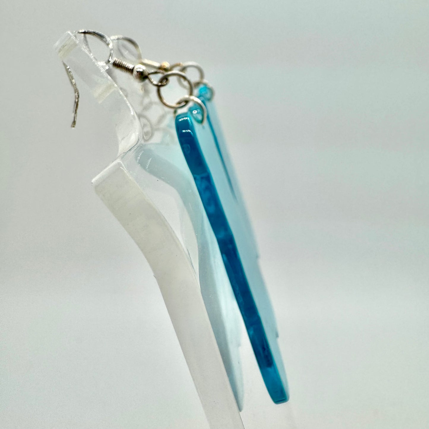 Blue Gummy Bear Earring