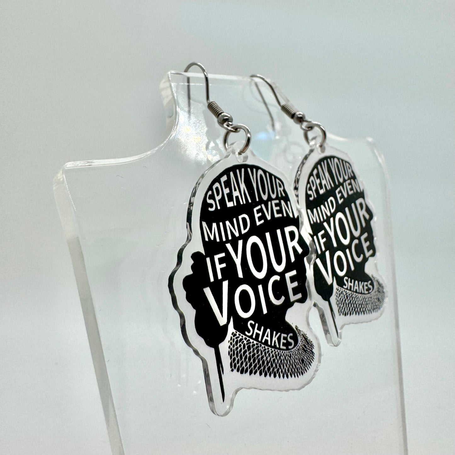 Speak Your Mind RBG Earrings