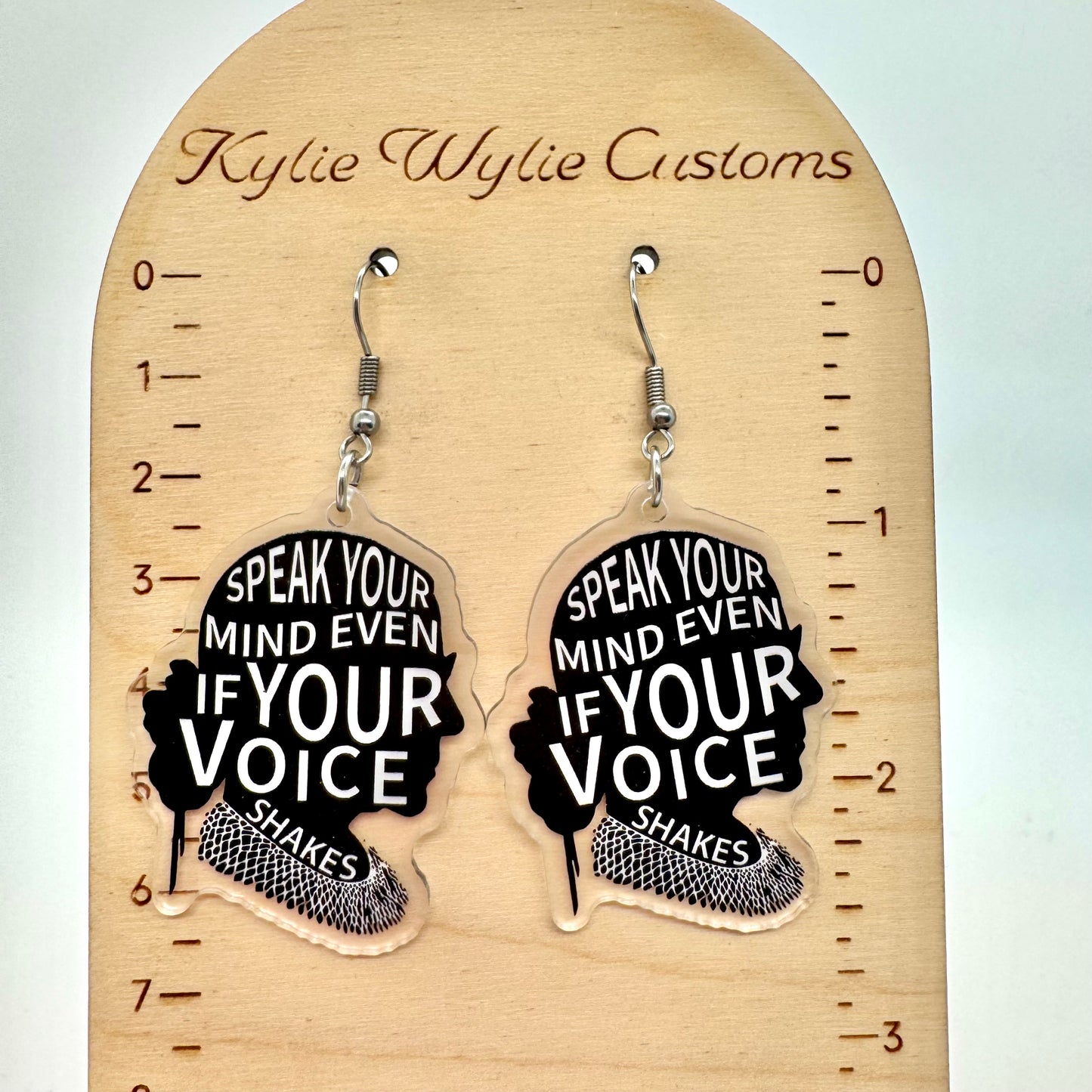 Speak Your Mind RBG Earrings