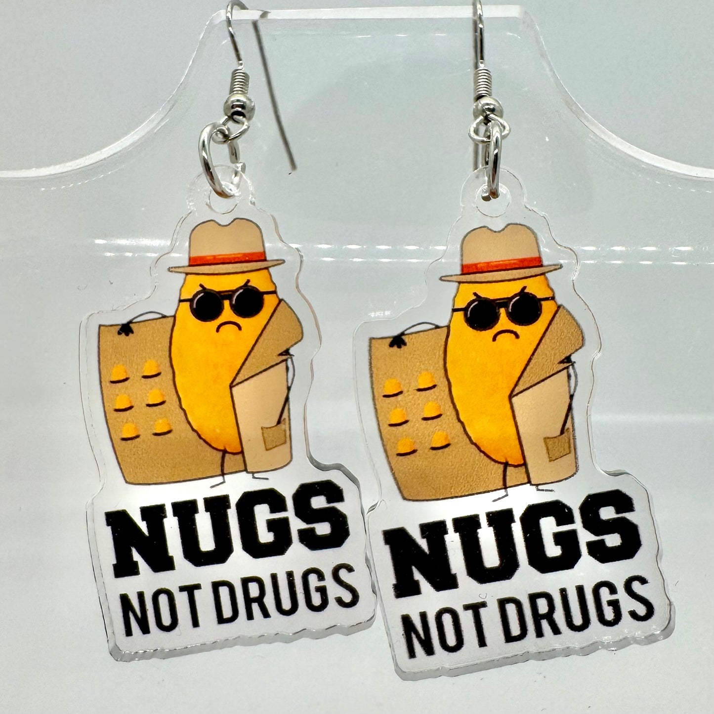 Nugs Not Drugs Earrings