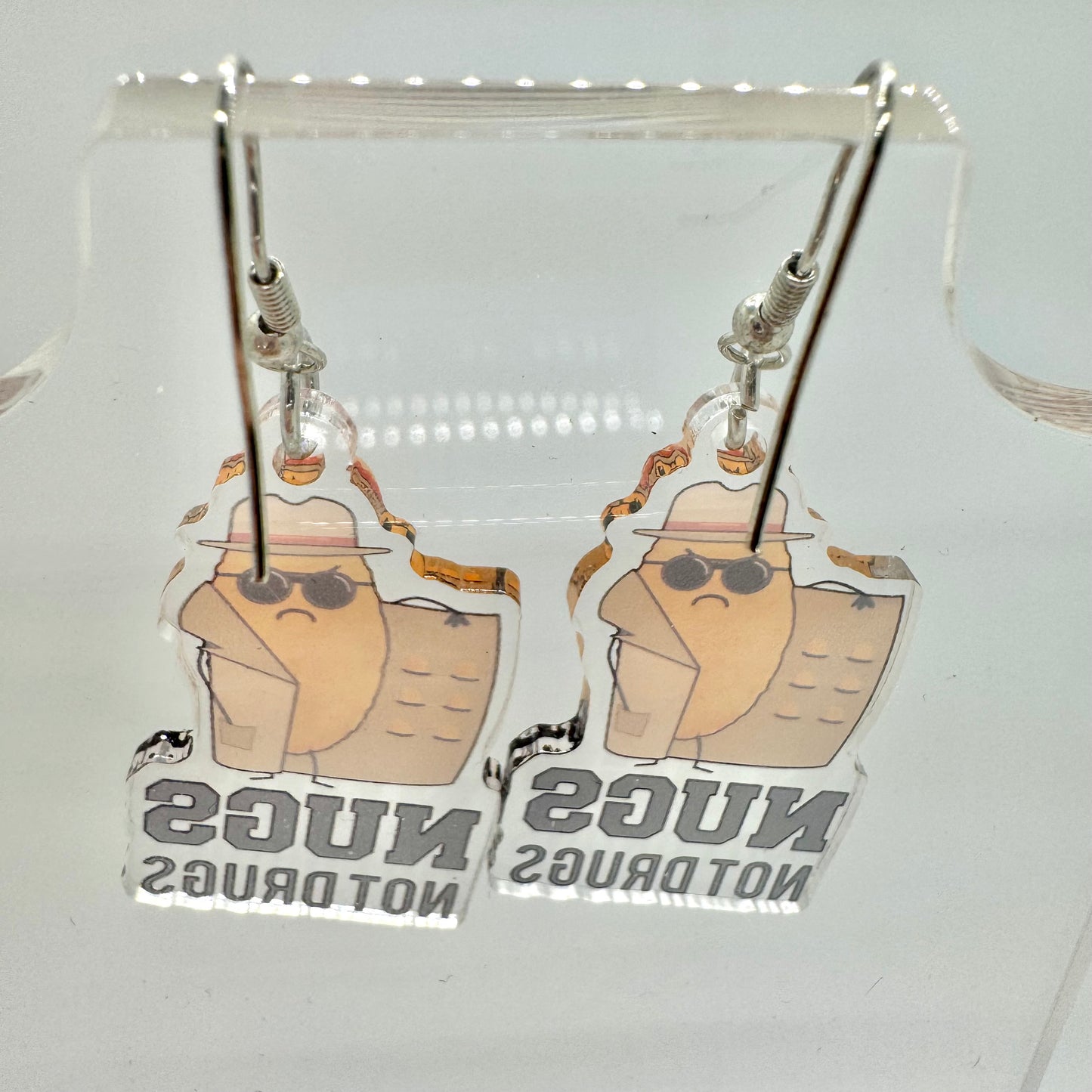 Nugs Not Drugs Earrings