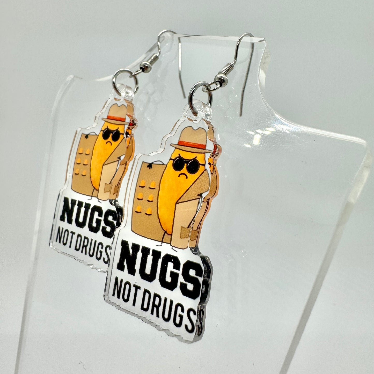 Nugs Not Drugs Earrings