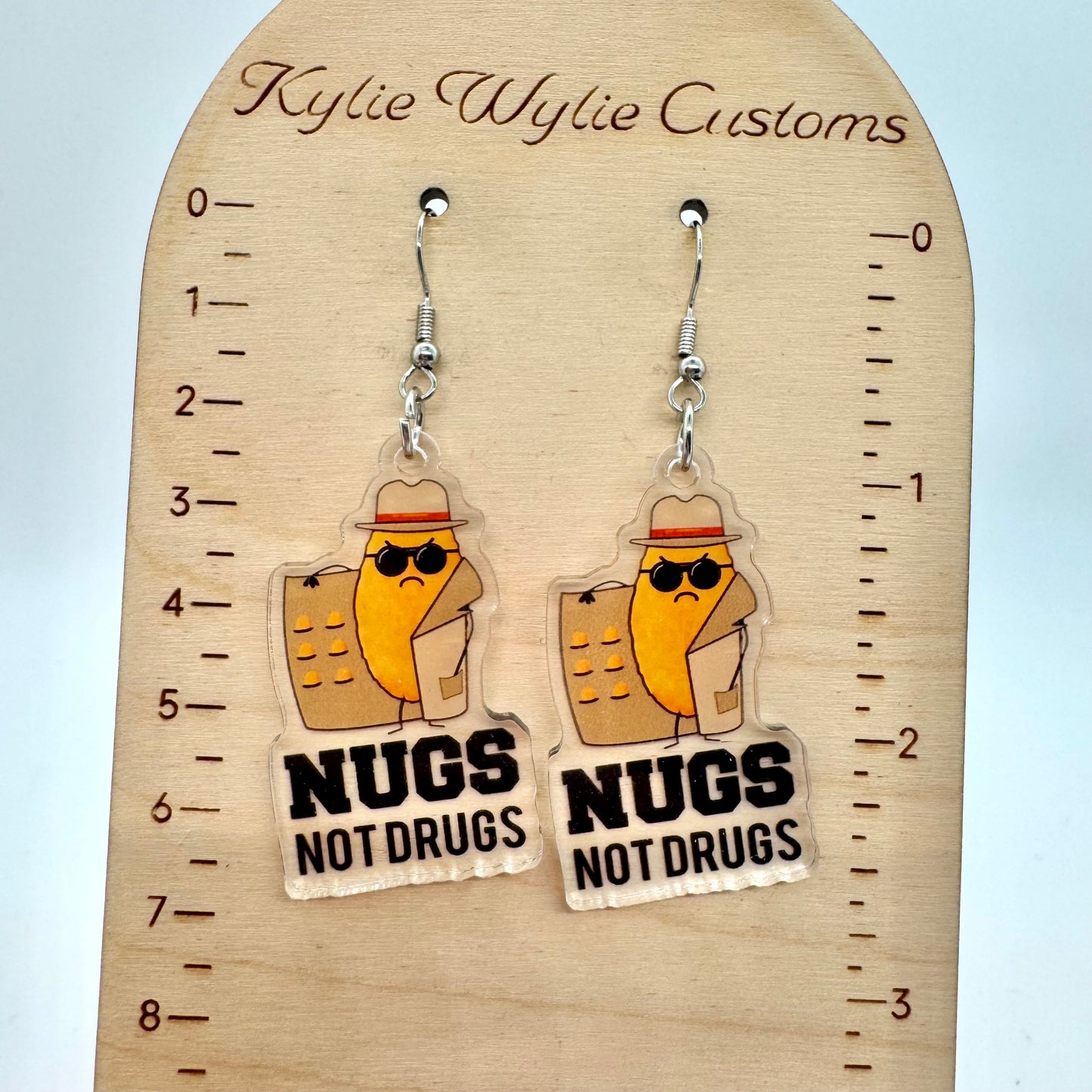 Nugs Not Drugs Earrings