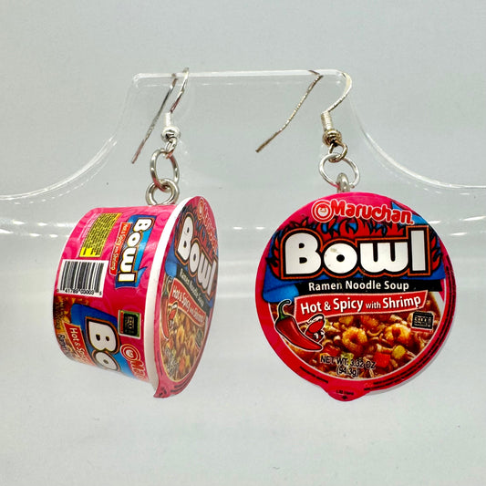 Ramen Bowl Earrings