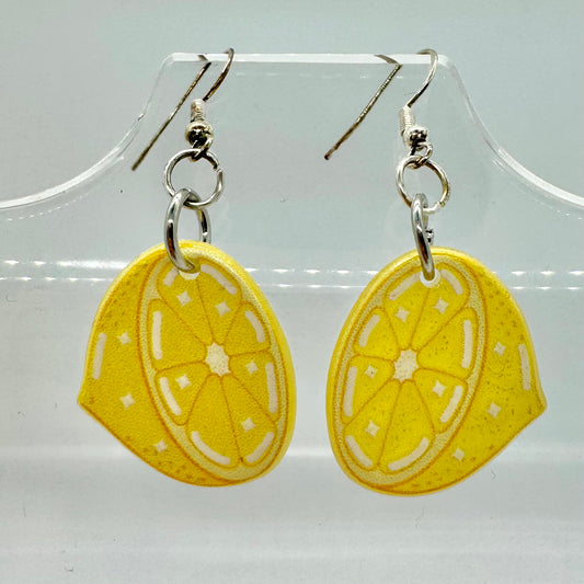 Lemon Slice Earrings