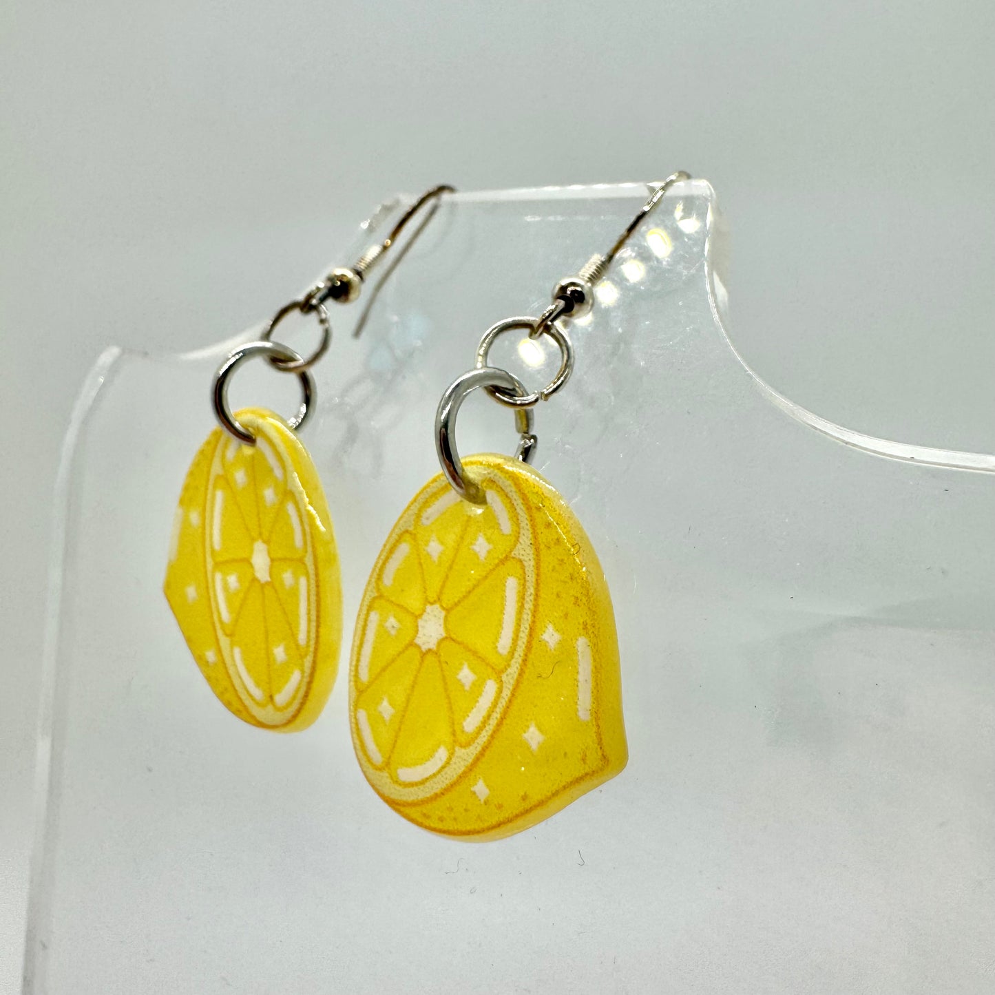 Lemon Slice Earrings