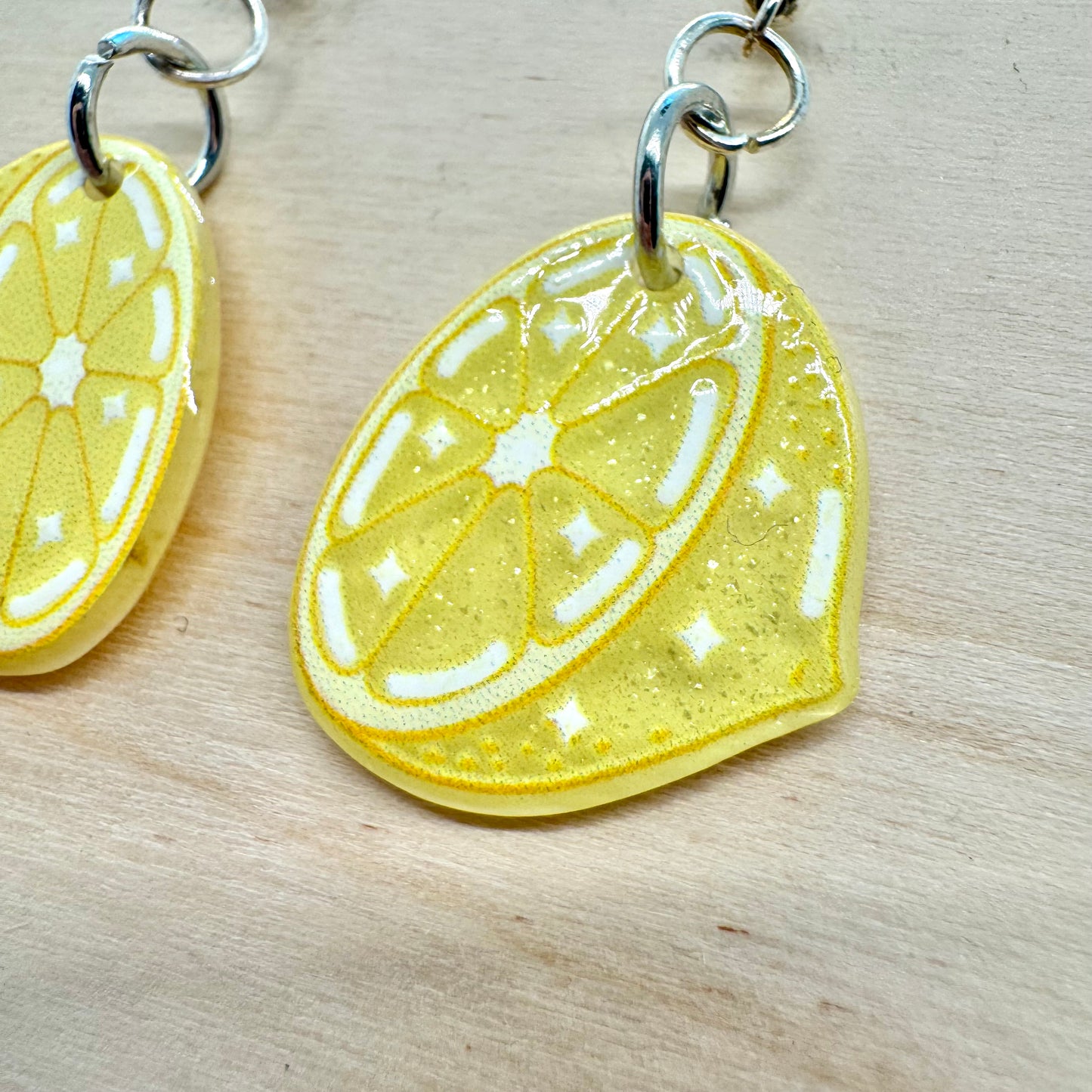 Lemon Slice Earrings