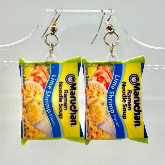 Ramen Noodles Earrings
