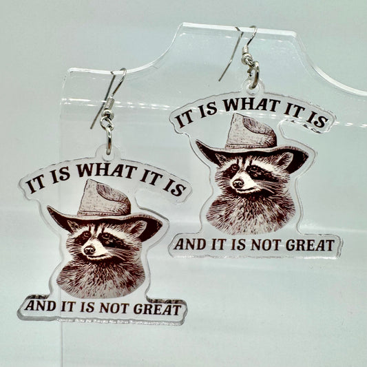 It Is What It Is Earrings