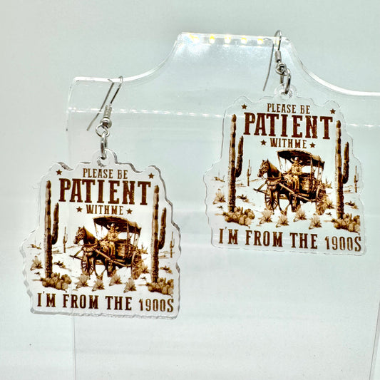Born In The 1900’s Earrings