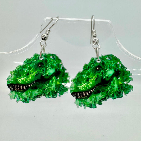 Dinosaur Plant Earrings