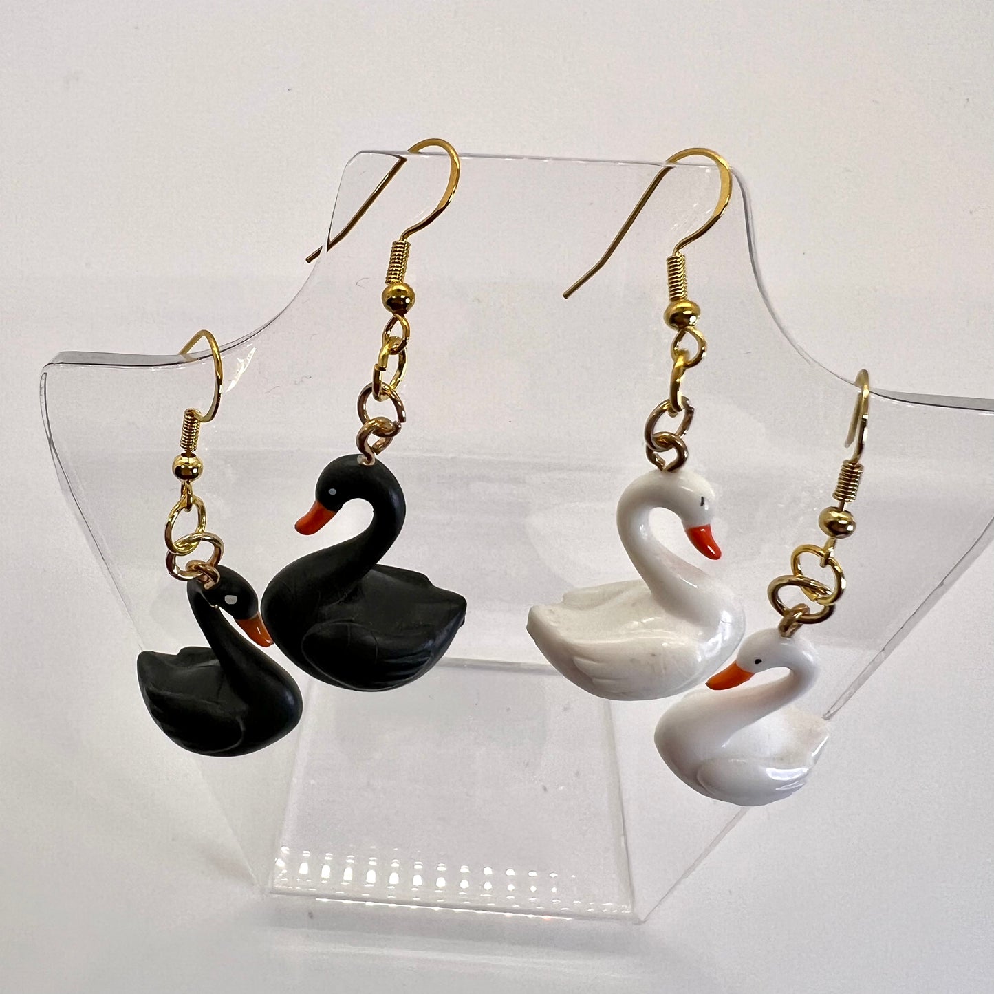 Swan Earrings