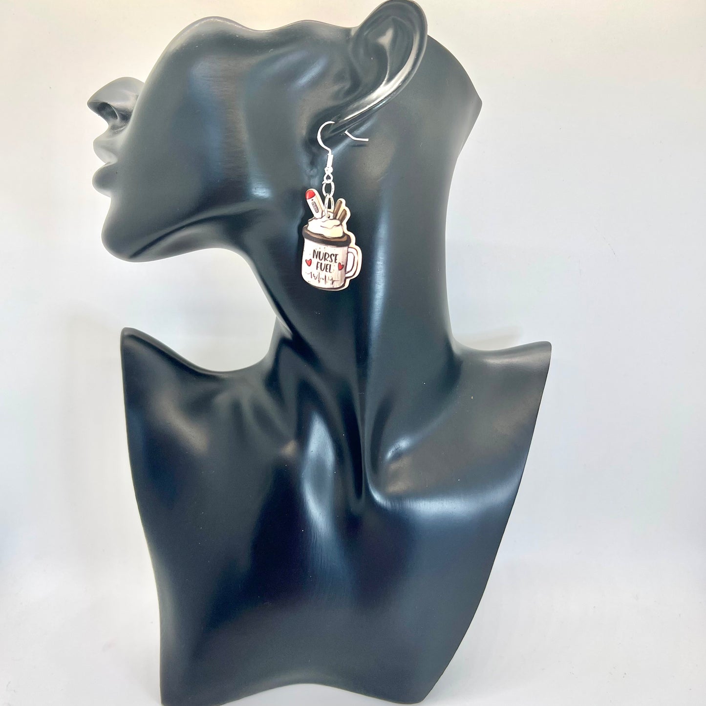 Life Saving Coffee Earrings