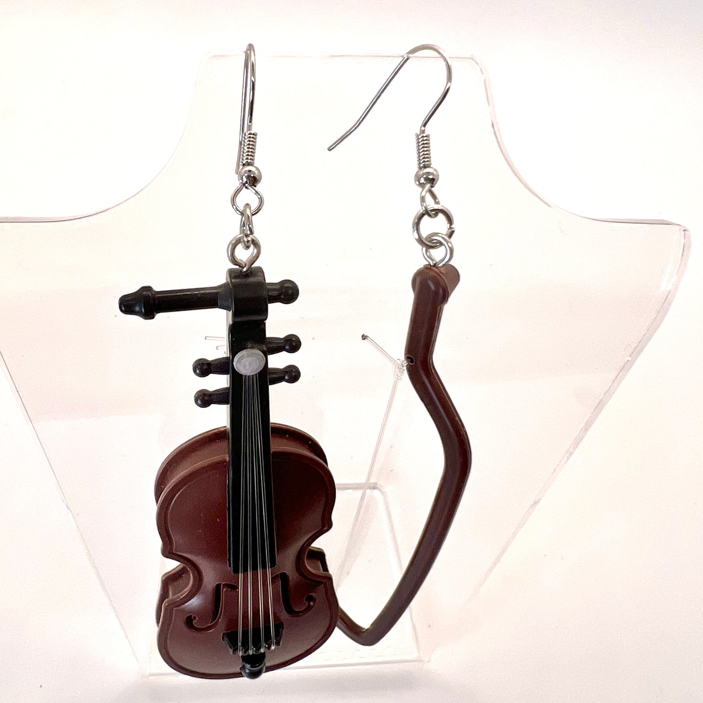 Violin Earrings