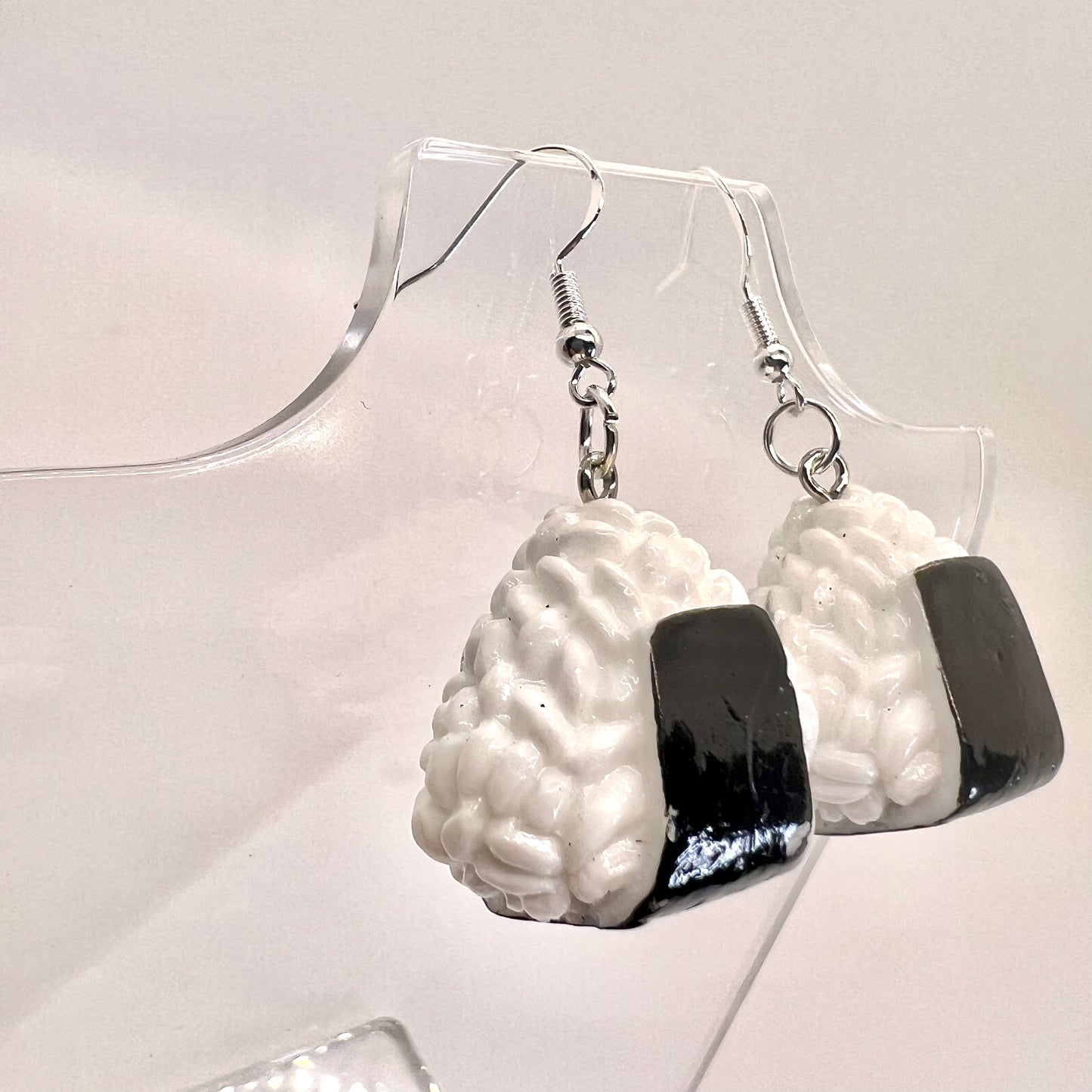 Onigiri Rice Earrings