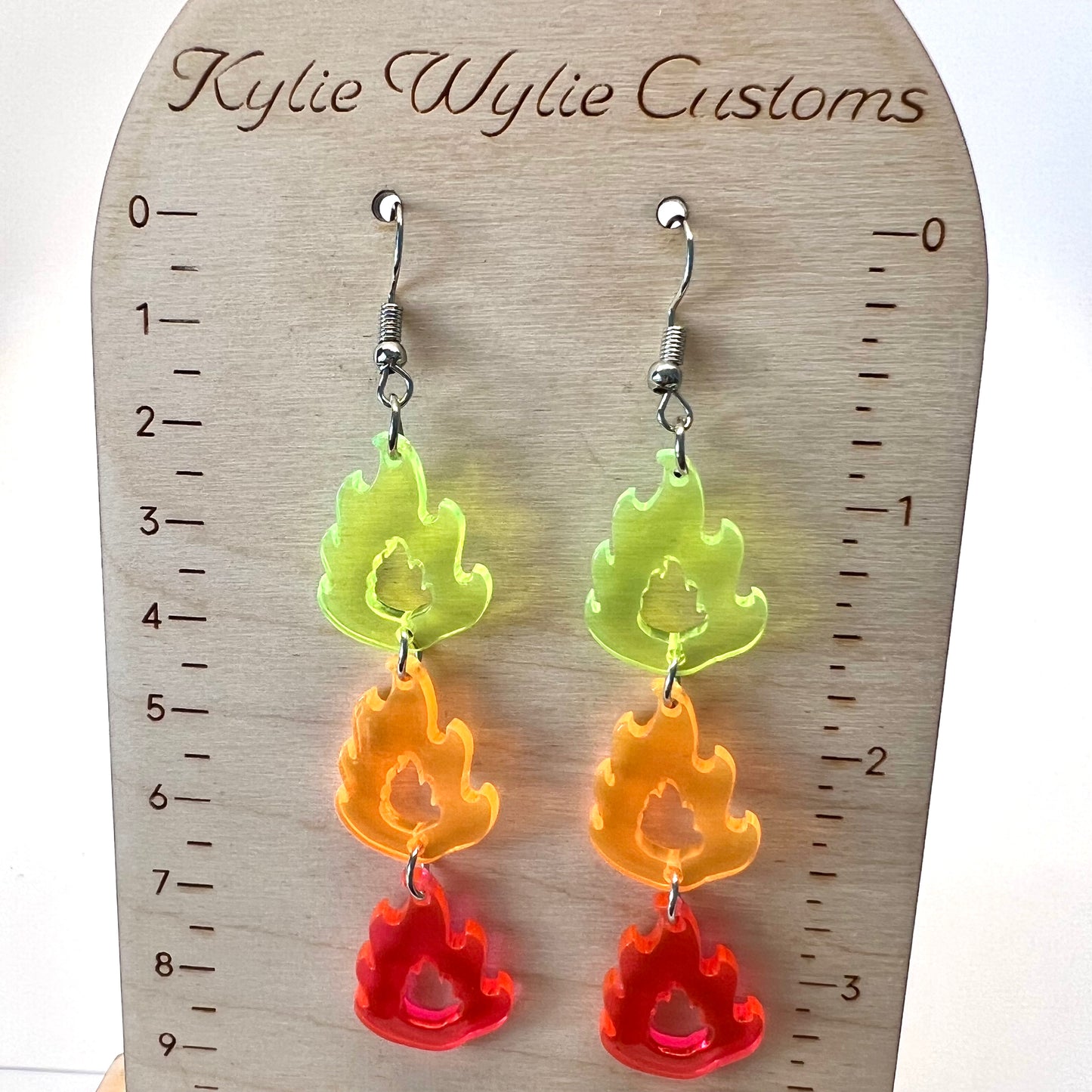 Fire Chain Earrings
