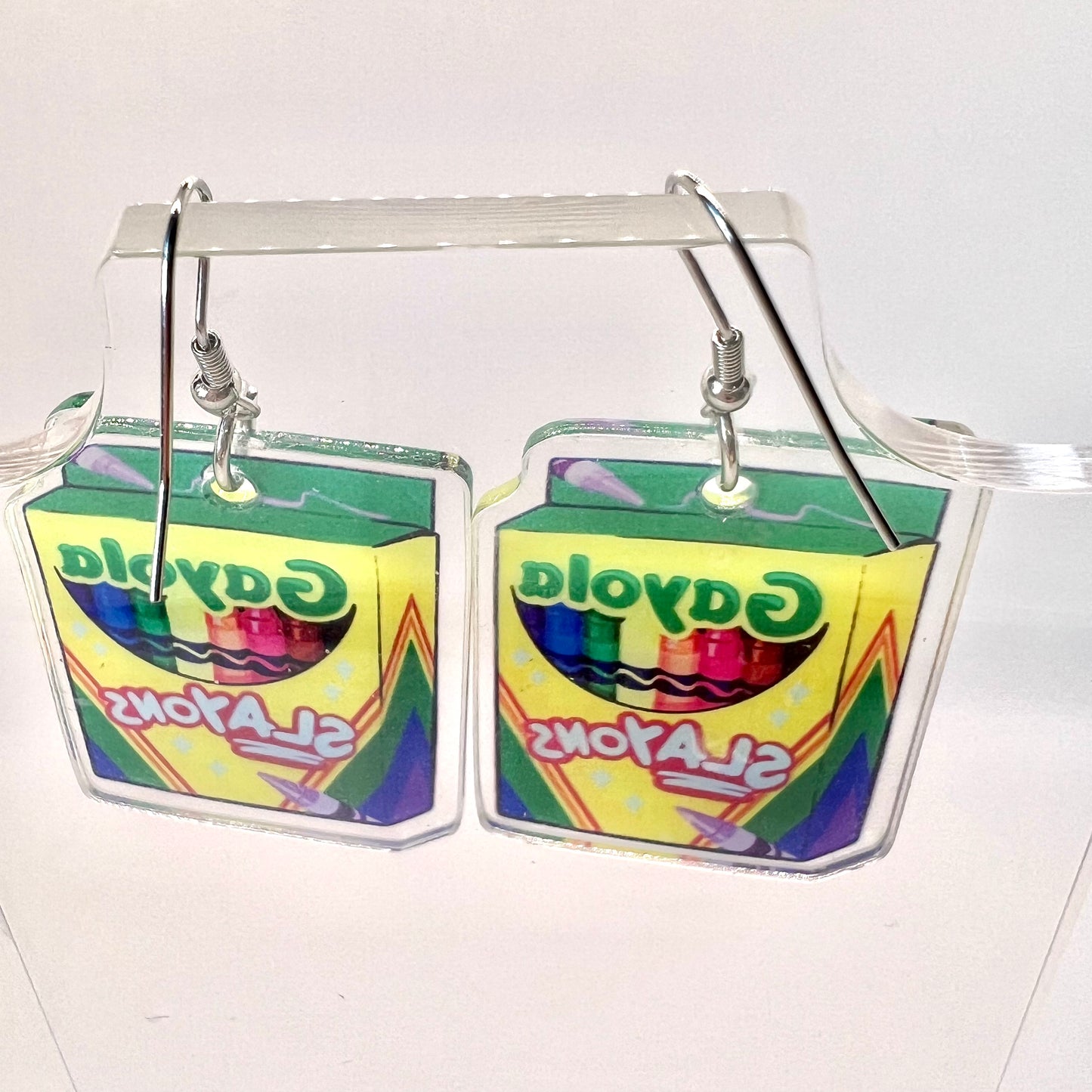 “Slay-Ons” Crayon Earrings