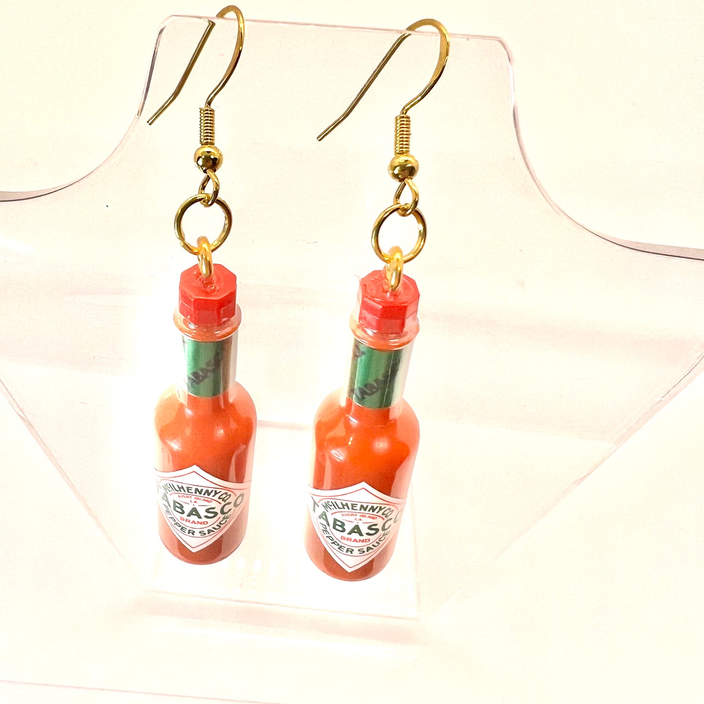 Tabasco Sauce Earrings