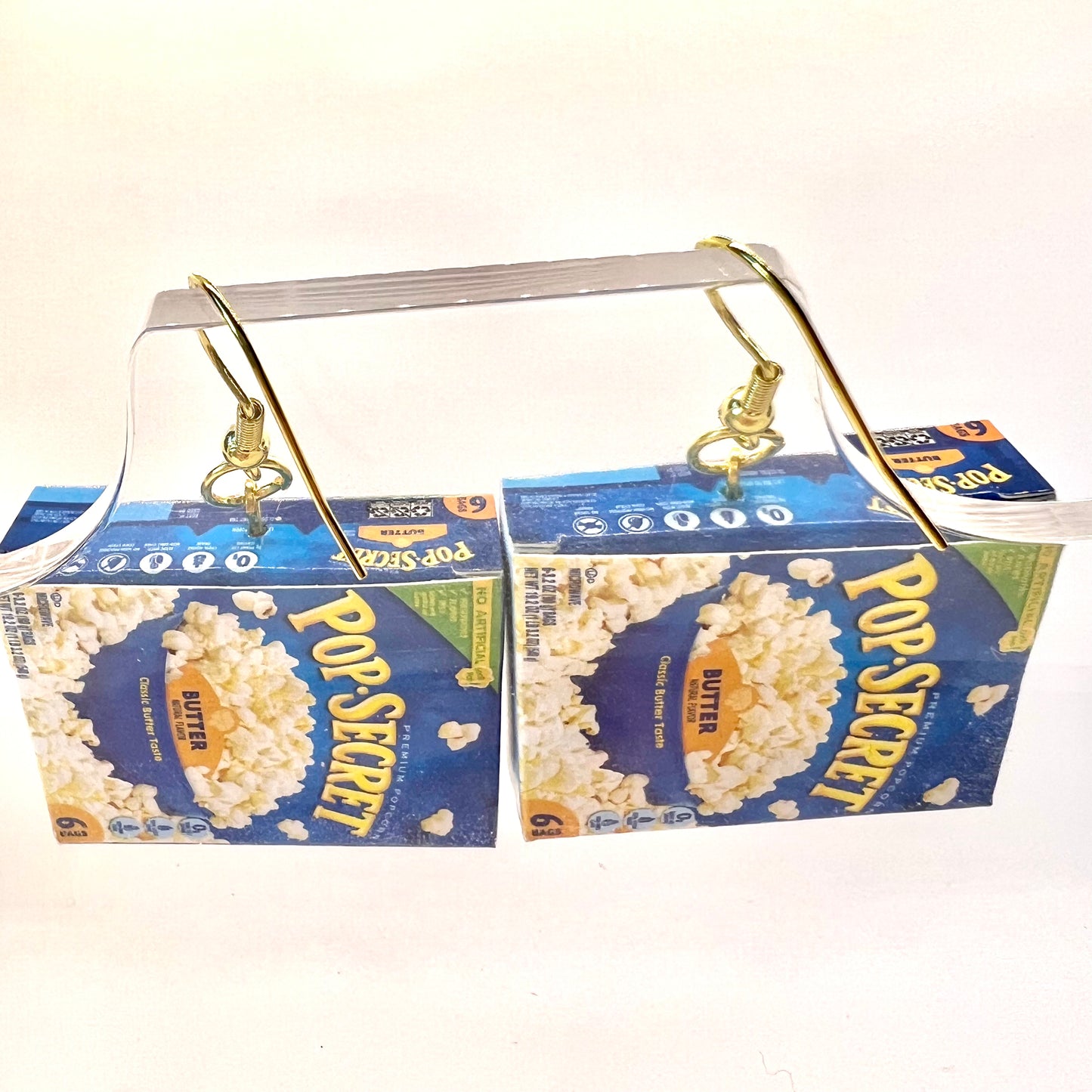 Pop Secret Popcorn Earrings