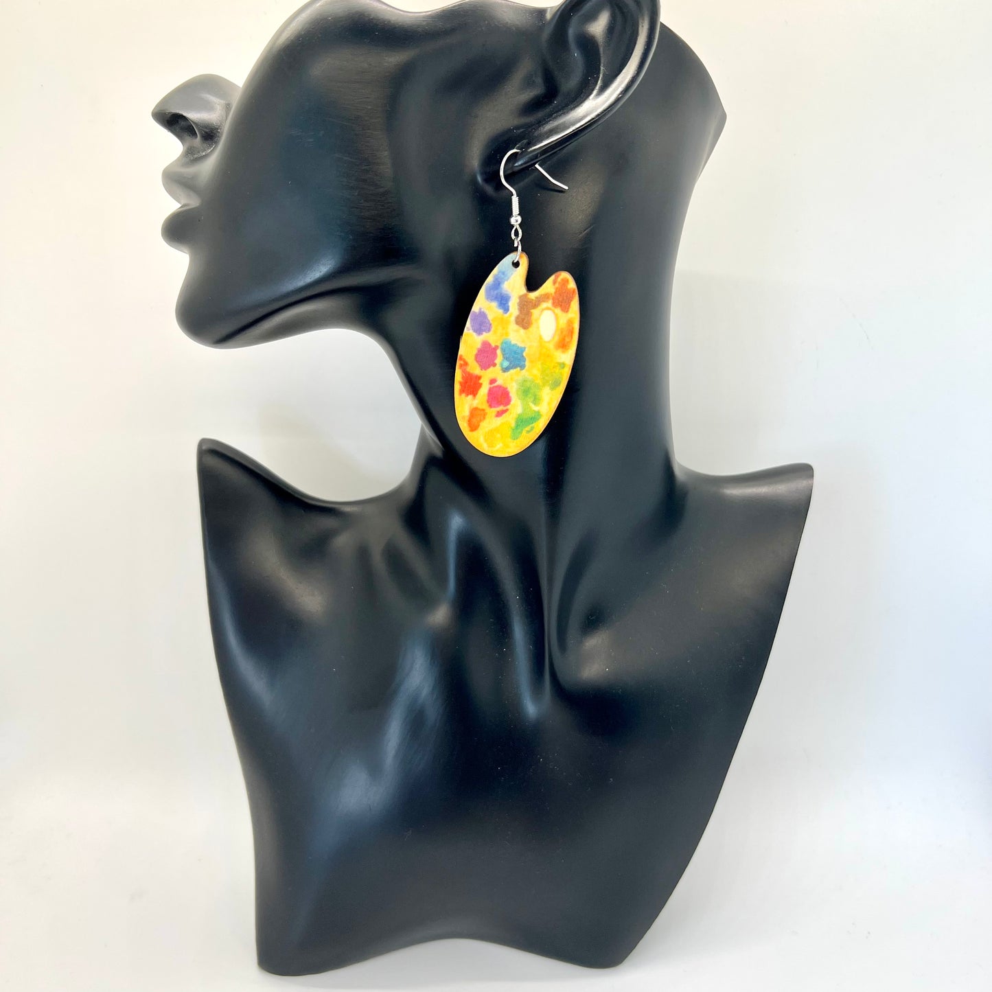 Paint Pallet Earrings