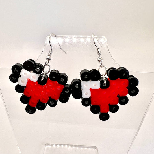 8-Bit Heart Earrings