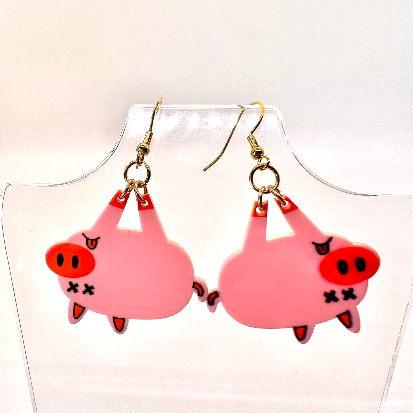 Pig Earrings