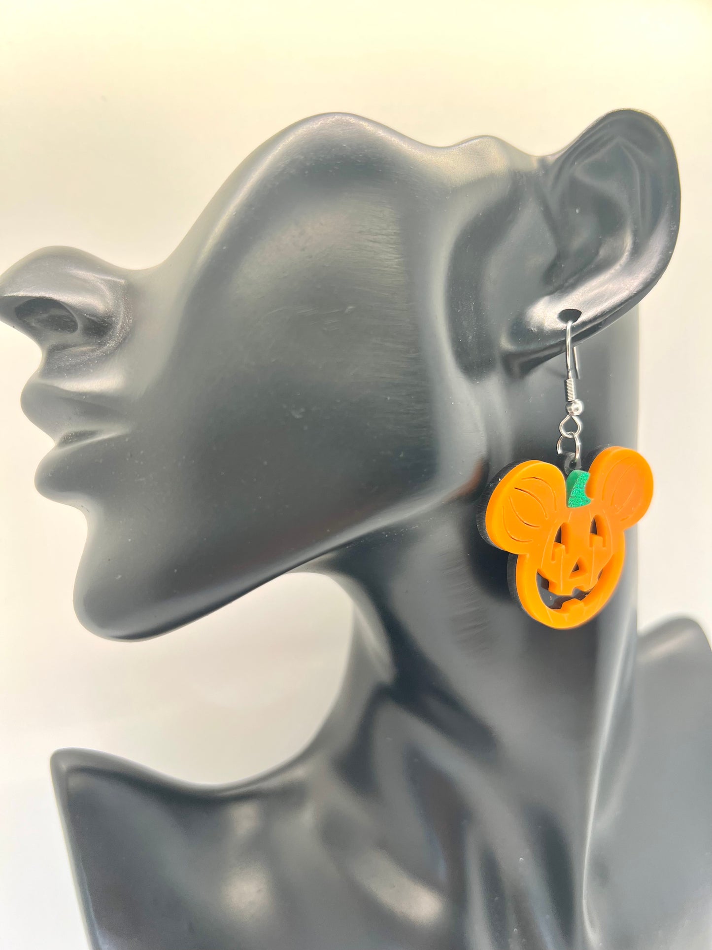 Mickey Pumpkin Earrings
