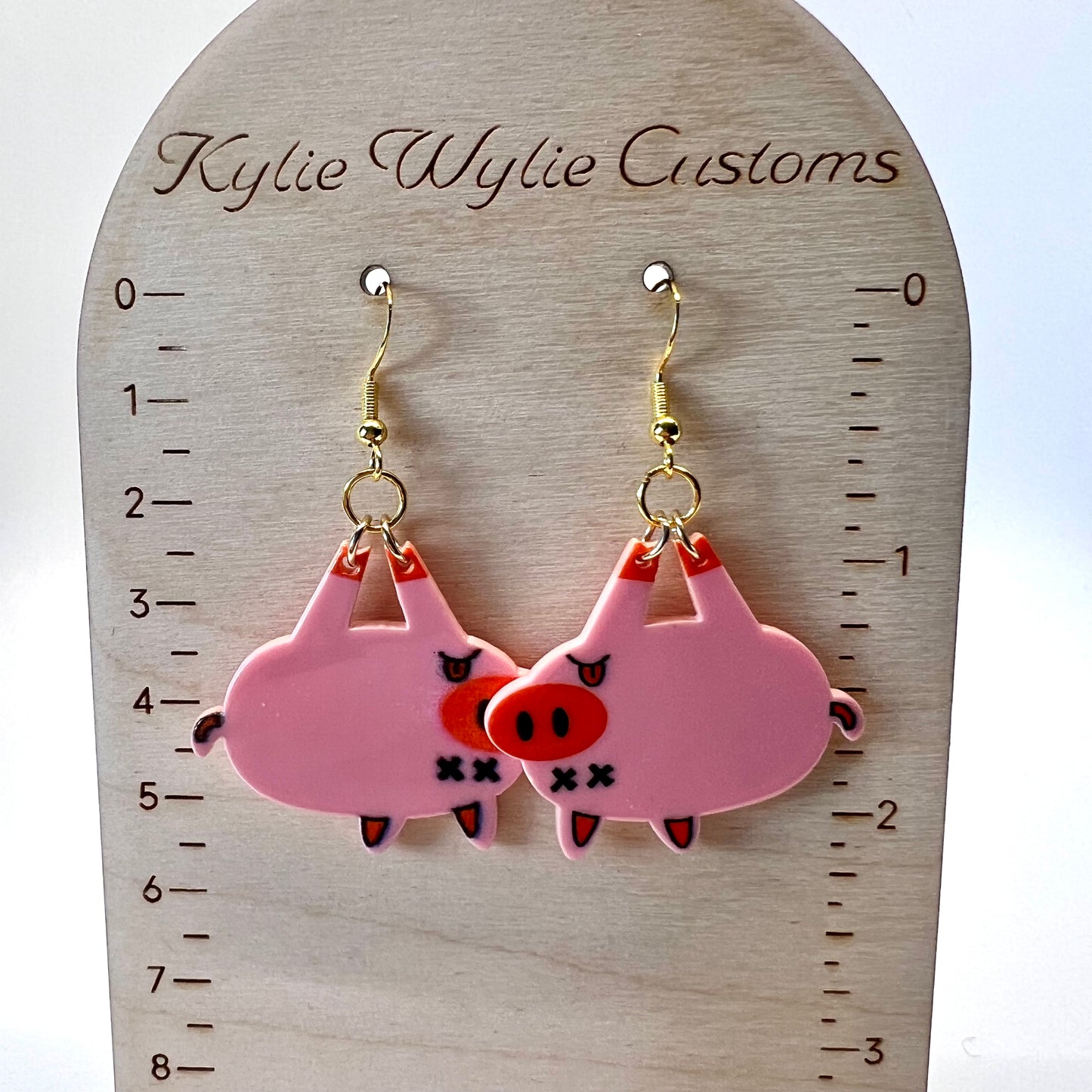 Pig Earrings